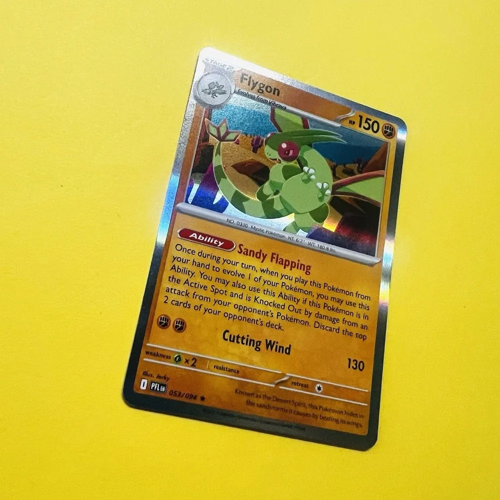 Flygon 053/094 Holo Rare Stage 2 Pokemon Card NM‎